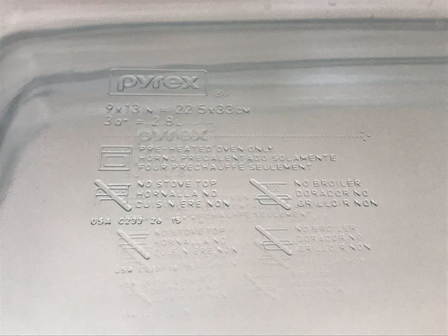 Bakeware Cooking Lot: (2) Glass Pyrex And Tosco Pier 1 Imports Ovenware [Photo 5]