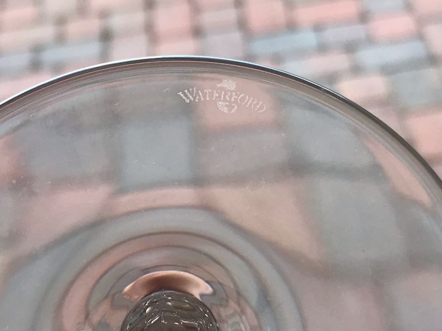 Set Of (4) Waterford Crystal Stemware Glasses 9.25H [Photo 11]