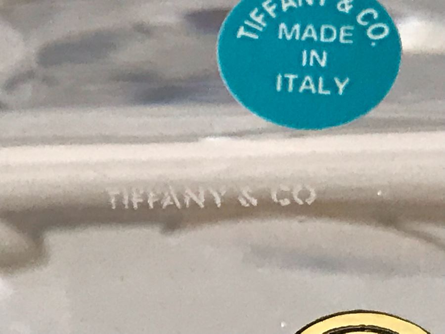 Tiffany & Co Large Heavy Crystal Vase Made In Italy 8W X 11H [Photo 10]