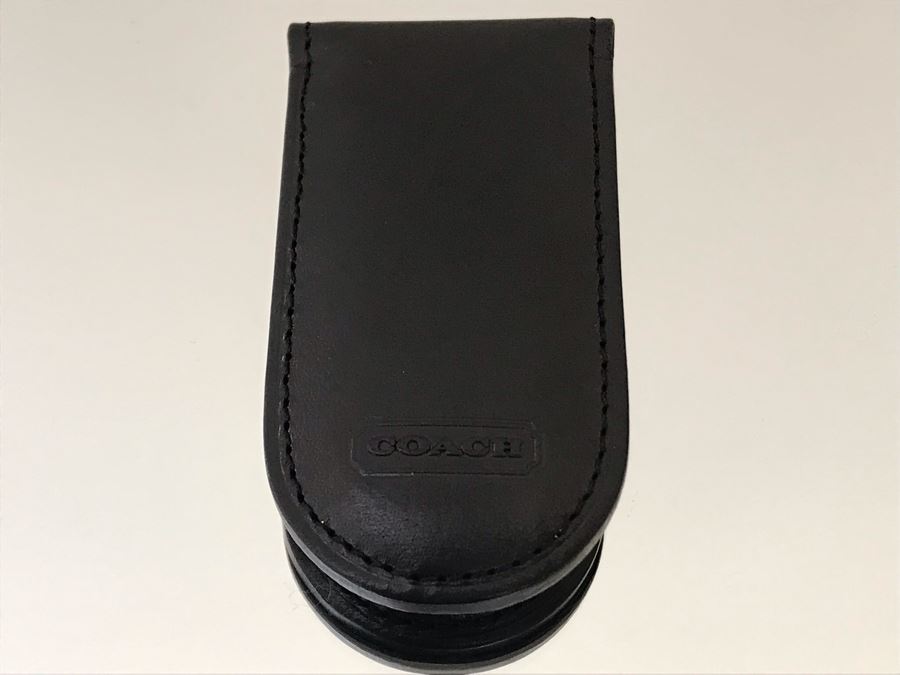 Coach Leather Money Clip [Photo 2]