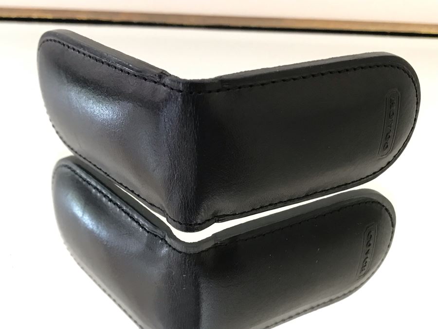 Coach Leather Money Clip [Photo 5]