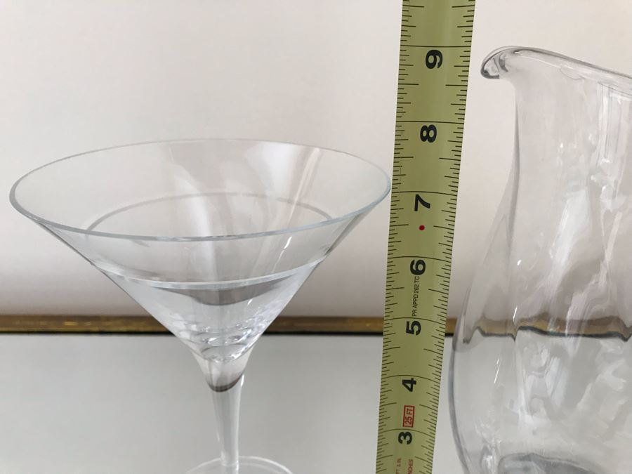 Glass Pitcher 9H And Martini Glass 7H [Photo 6]