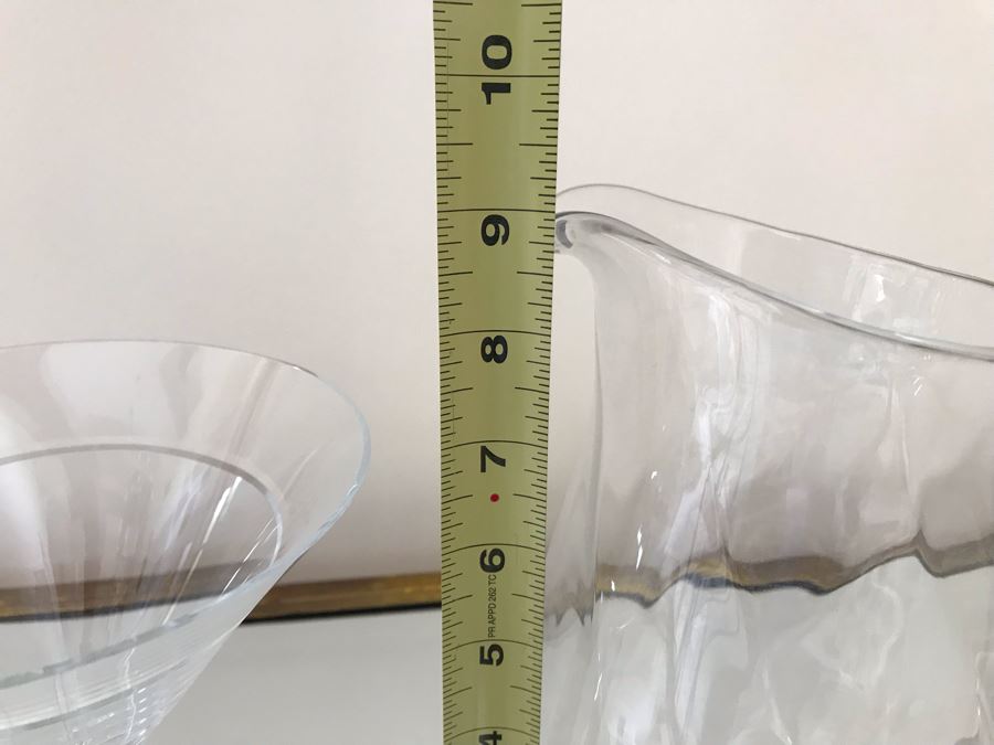 Glass Pitcher 9H And Martini Glass 7H [Photo 5]