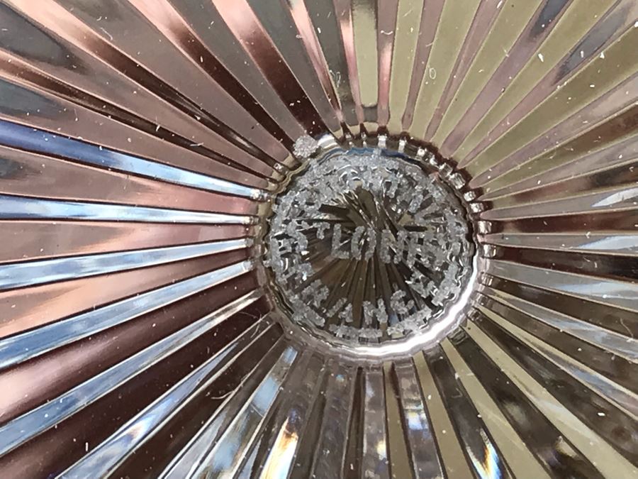 (10) Saint Louis Crystal Gold Rim Apollo Wine Glasses 7H Made In France (Oldest Glass Maker In France) (Retails $2,850) [Photo 15]