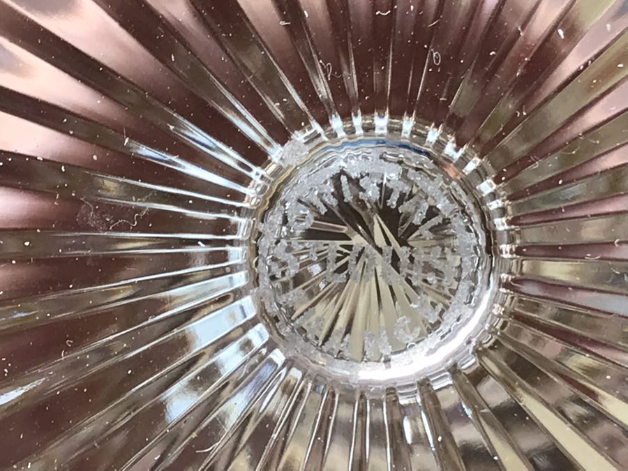 (10) Saint Louis Crystal Gold Rim Apollo Wine Glasses 7H Made In France (Oldest Glass Maker In France) (Retails $2,850) [Photo 14]