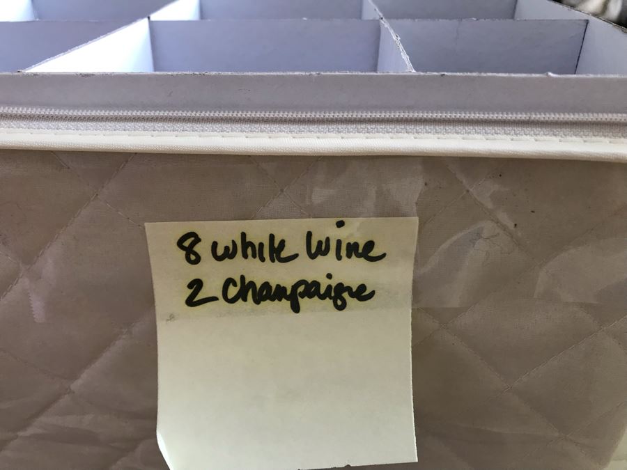 (8) Saint Louis Crystal Gold Rim Apollo Wine Glasses 6.25H Made In France (Oldest Glass Maker In France) (Retails $2,100) [Photo 3]