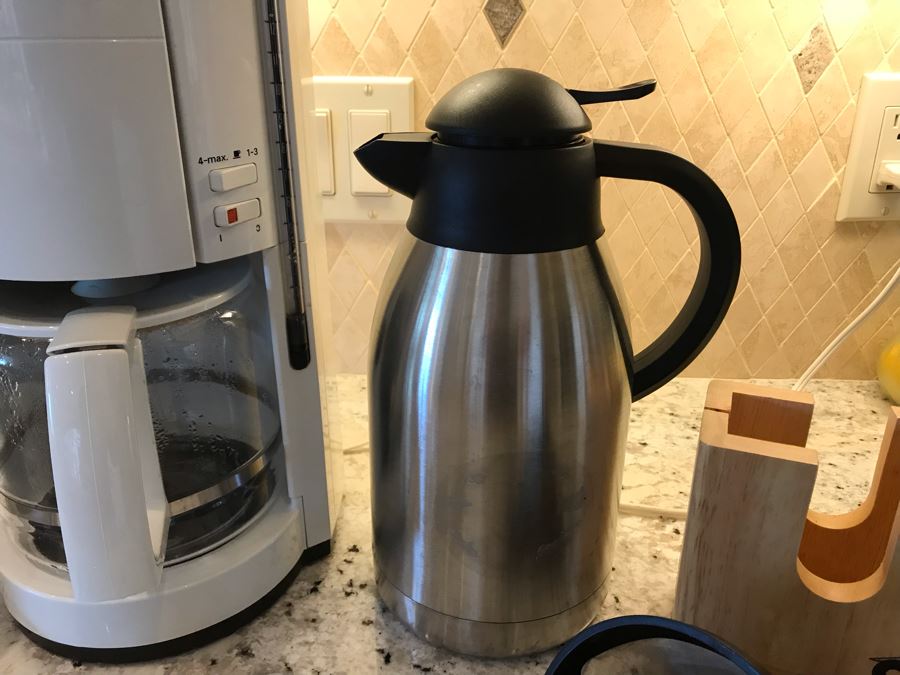 Kitchen Lot With Krups Coffee Maker, Krups Grinder, Pitcher And Slicers [Photo 6]