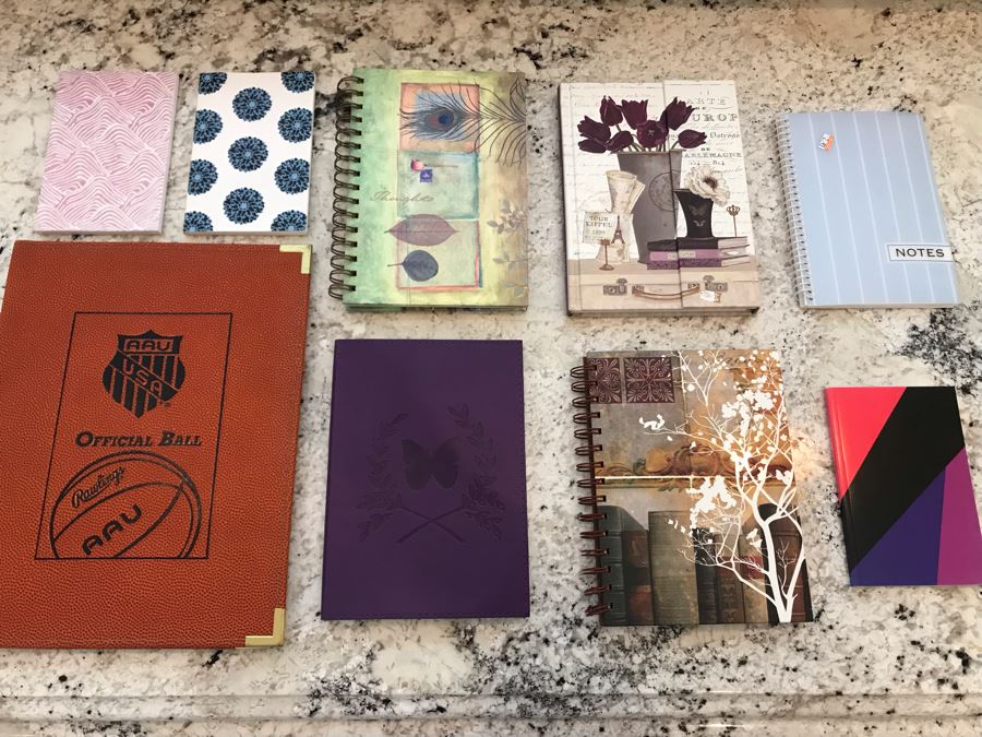 Various Journals Notebooks Lot (9 Items) [Photo 2]