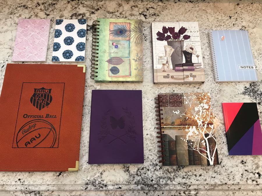 Various Journals Notebooks Lot (9 Items) [Photo 3]