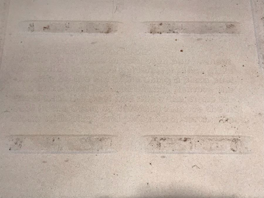 Pizza Stone With Rack 14.5 X 15 [Photo 4]