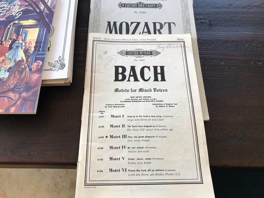 Collection Of Sheet Music (Client Was Classically Trained Vocal Performer Early In Career) [Photo 5]