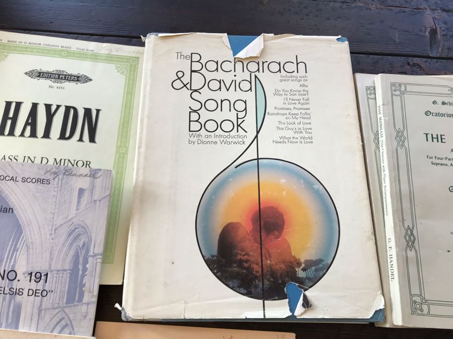 Collection Of Sheet Music (Client Was Classically Trained Vocal Performer Early In Career) [Photo 10]