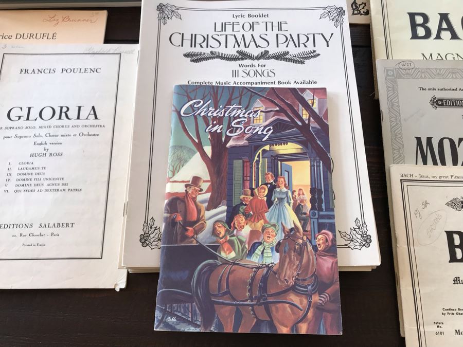 Collection Of Sheet Music (Client Was Classically Trained Vocal Performer Early In Career) [Photo 8]