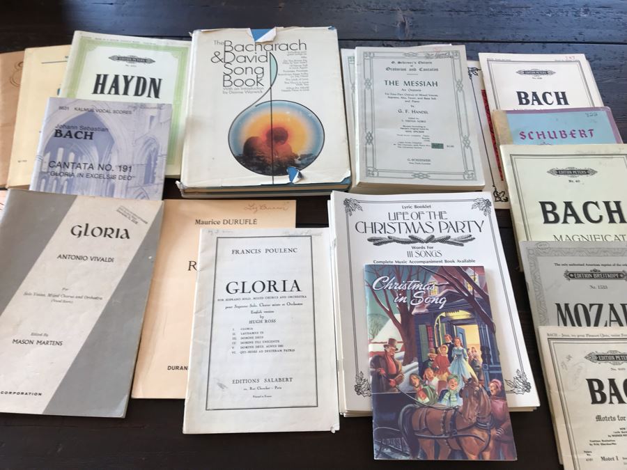 Collection Of Sheet Music (Client Was Classically Trained Vocal Performer Early In Career) [Photo 2]