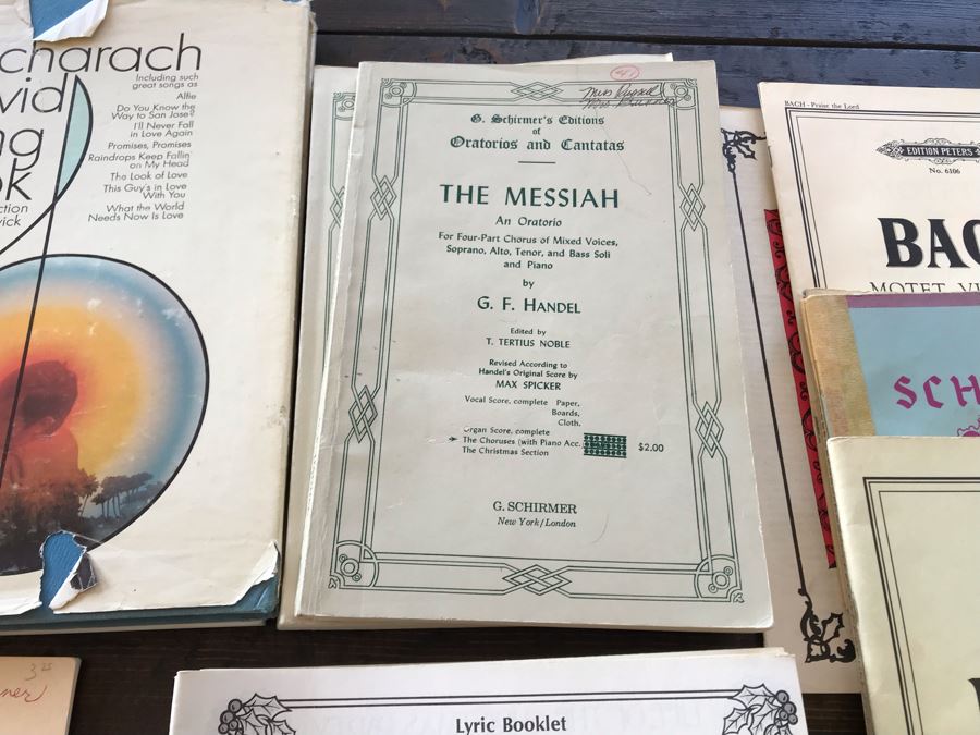 Collection Of Sheet Music (Client Was Classically Trained Vocal Performer Early In Career) [Photo 7]