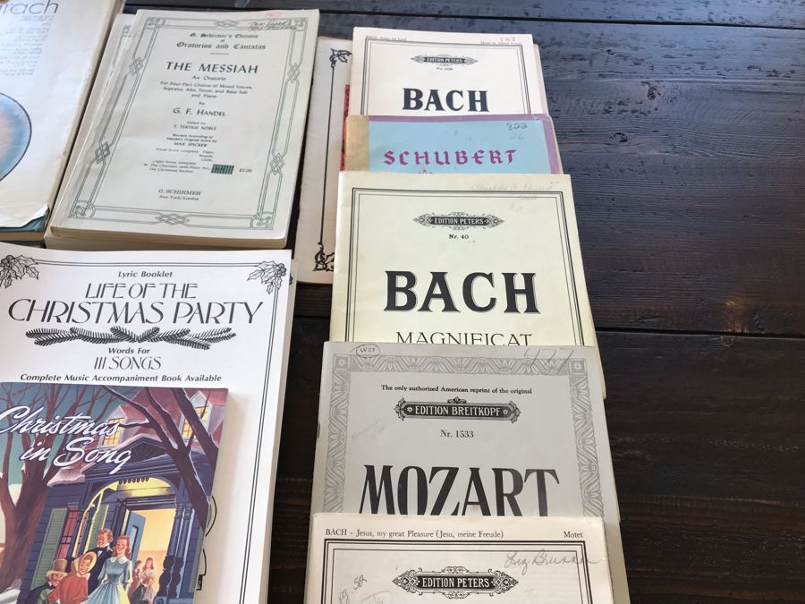Collection Of Sheet Music (Client Was Classically Trained Vocal Performer Early In Career) [Photo 6]