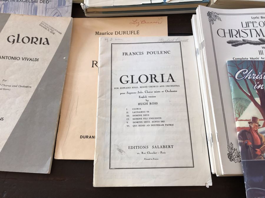 Collection Of Sheet Music (Client Was Classically Trained Vocal Performer Early In Career) [Photo 9]