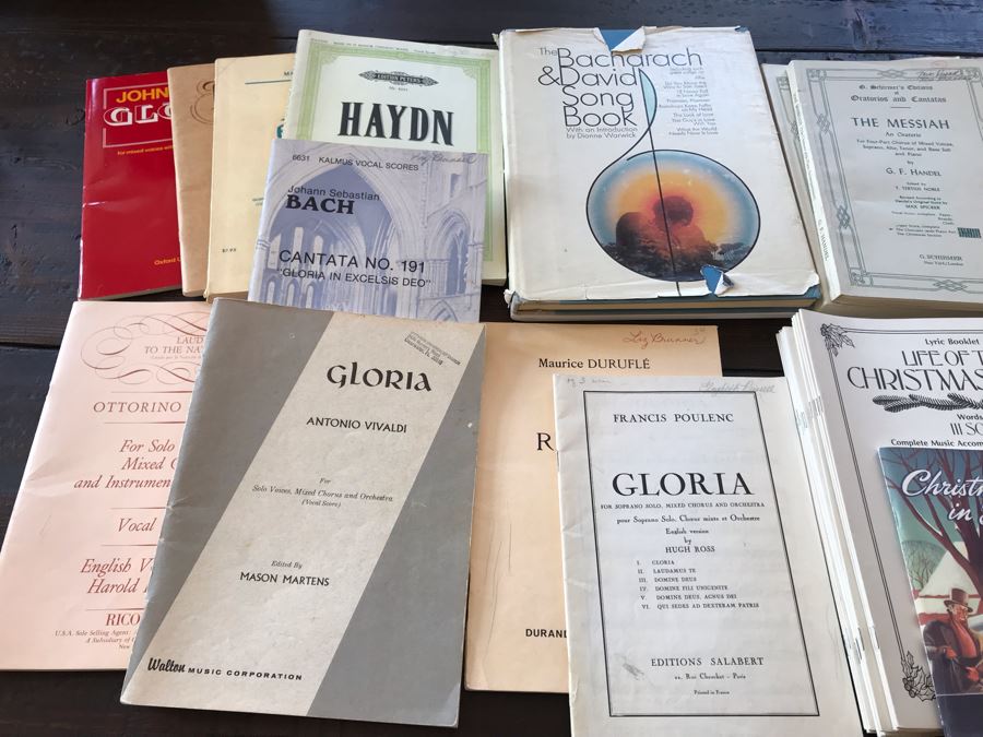 Collection Of Sheet Music (Client Was Classically Trained Vocal Performer Early In Career) [Photo 3]