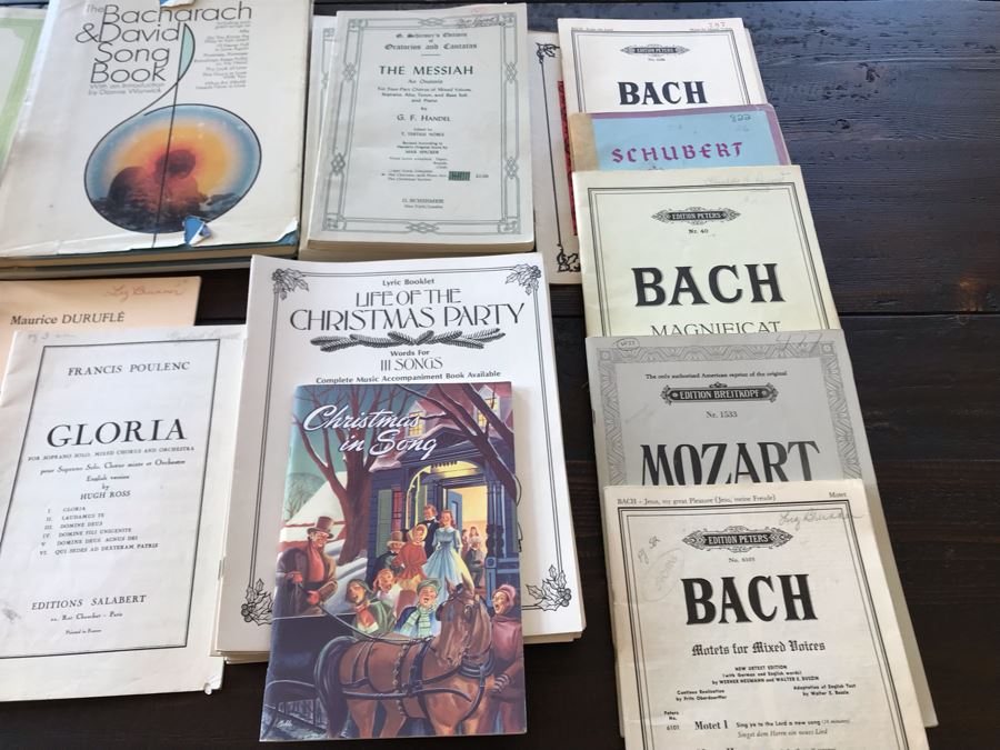 Collection Of Sheet Music (Client Was Classically Trained Vocal Performer Early In Career) [Photo 4]