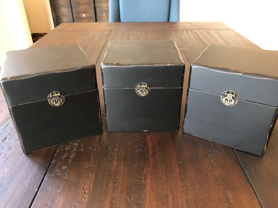(3) Decorative Cube Boxes 6.5W [Photo 3]