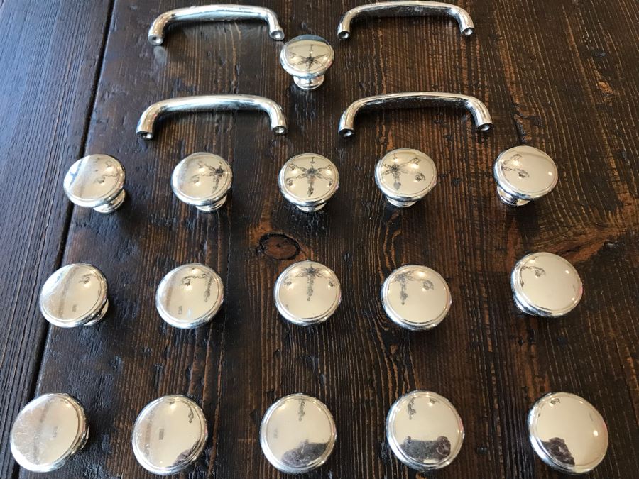 Polished Metal Door Pulls Hardware [Photo 8]