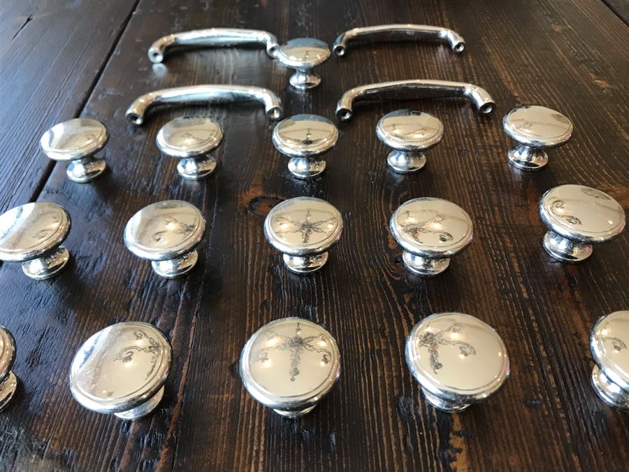 Polished Metal Door Pulls Hardware [Photo 6]