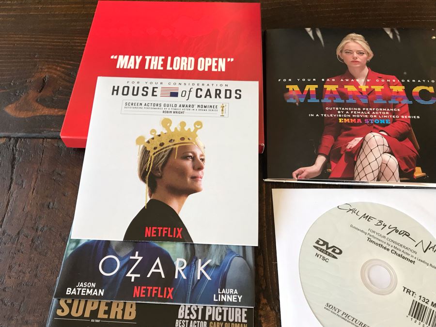 Large Collection Of SAG Awards Review DVDs [Photo 17]