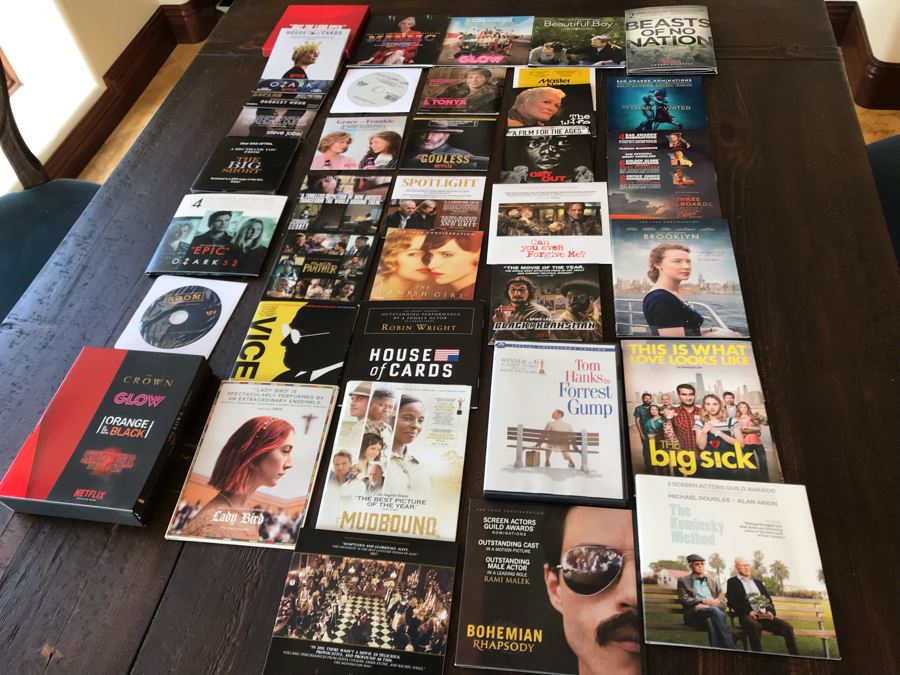 Large Collection Of SAG Awards Review DVDs