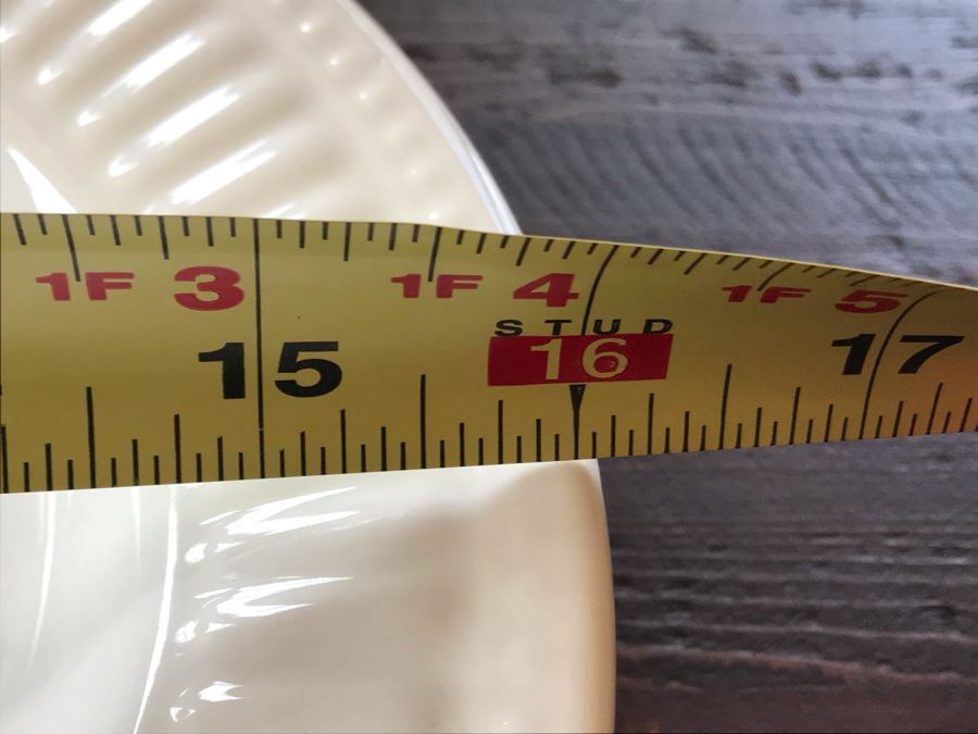 Oneida White Serving Platter Ariel 16 X 12 [Photo 5]