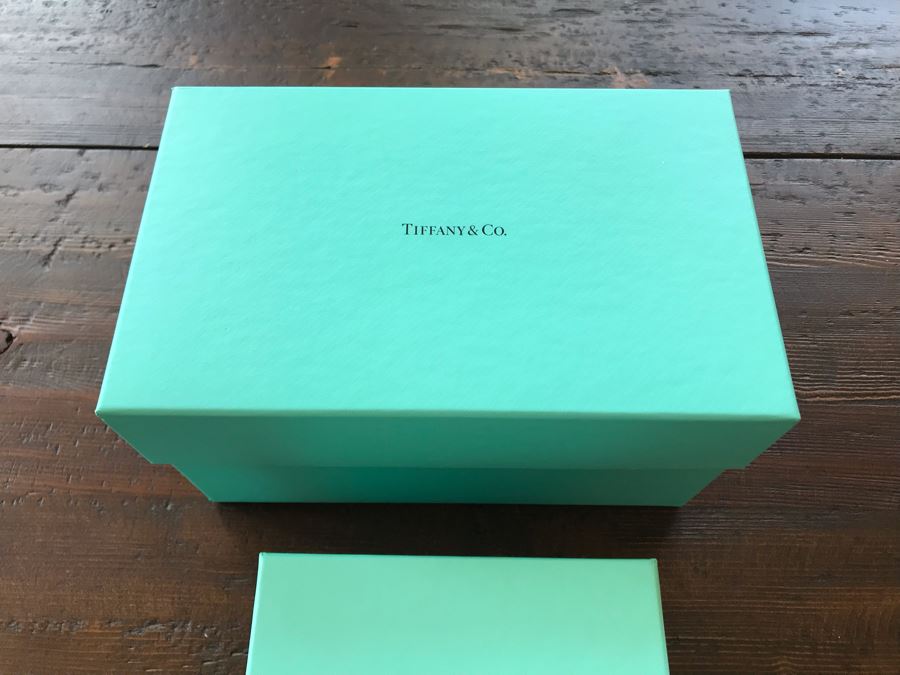 Pair Of Empty Tiffany & Co Boxes [Photo 3]