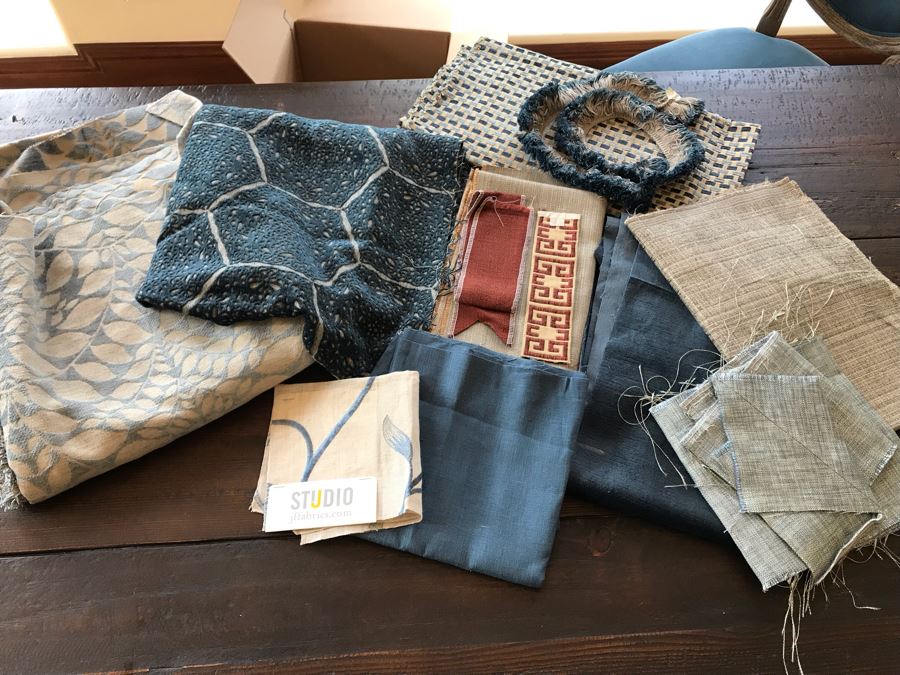 Various High End Fabrics Remnants [Photo 2]