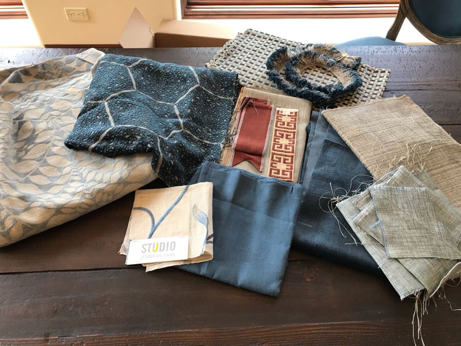 Various High End Fabrics Remnants