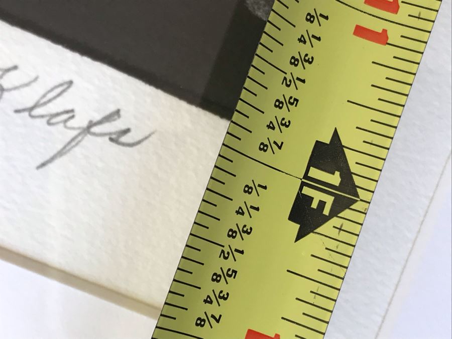 Jean Klafs Monotype Framed Print Titled 'Space Data II' 1 Of 1 - 21 X 18 [Photo 10]