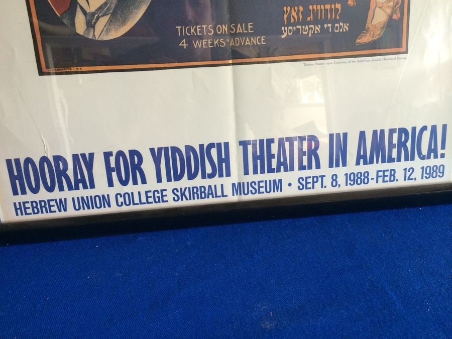 Hooray For Yiddish Theater In America Poster [Photo 3]