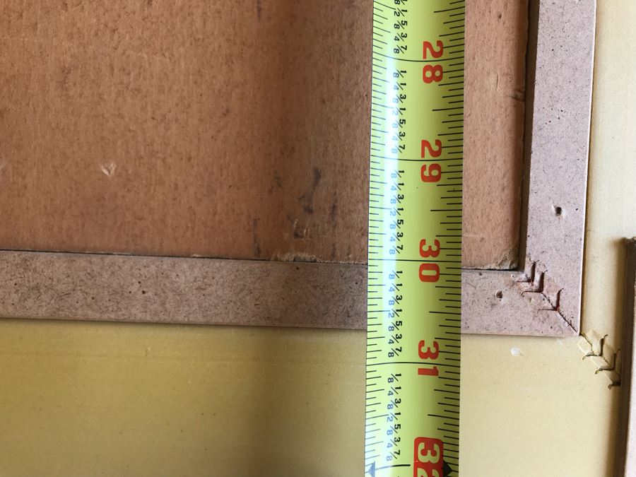 Original Framed Plein Air Painting By Bose 30 X 24 [Photo 18]