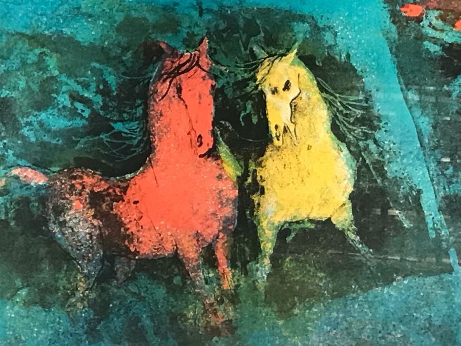 Hoi Lebadang (1922-2015) Limited Edition Lithograph Vietnam Artist 238 Of 260 - 27.5 X 21 [Photo 6]