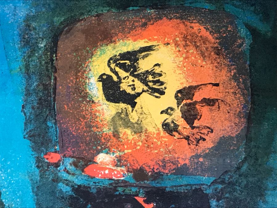 Hoi Lebadang (1922-2015) Limited Edition Lithograph Vietnam Artist 238 Of 260 - 27.5 X 21 [Photo 7]