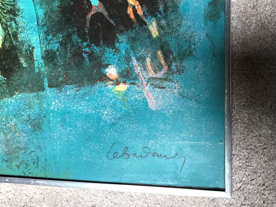 Hoi Lebadang (1922-2015) Limited Edition Lithograph Vietnam Artist 238 Of 260 - 27.5 X 21 [Photo 9]