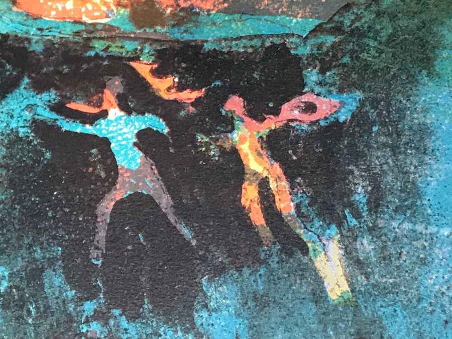 Hoi Lebadang (1922-2015) Limited Edition Lithograph Vietnam Artist 238 Of 260 - 27.5 X 21 [Photo 8]