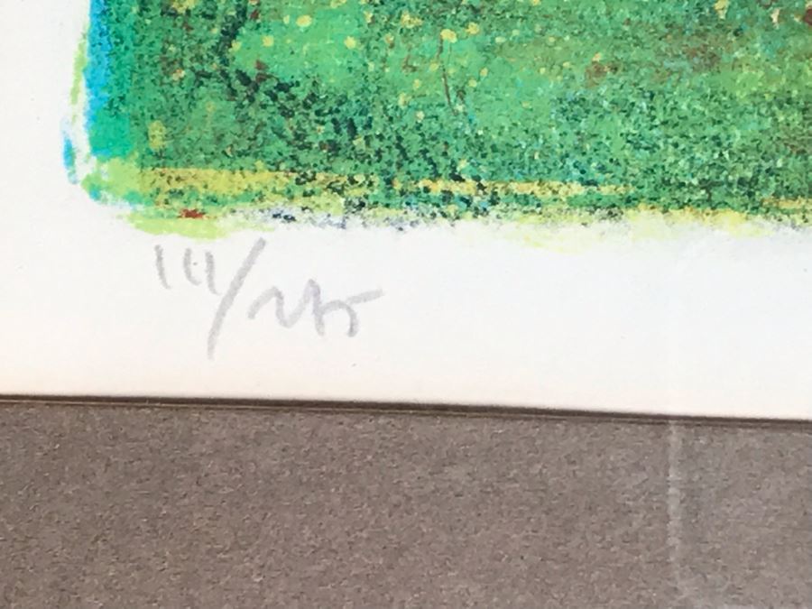 Hoi Lebadang (1922-2015) Limited Edition Lithograph Vietnam Artist - 13 X 18 [Photo 12]