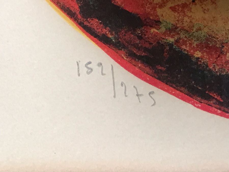 Hoi Lebadang (1922-2015) Limited Edition Lithograph Vietnam Artist 152 Of 275 - 16 X 15 [Photo 12]