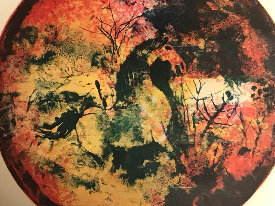 Hoi Lebadang (1922-2015) Limited Edition Lithograph Vietnam Artist 152 Of 275 - 16 X 15 [Photo 5]