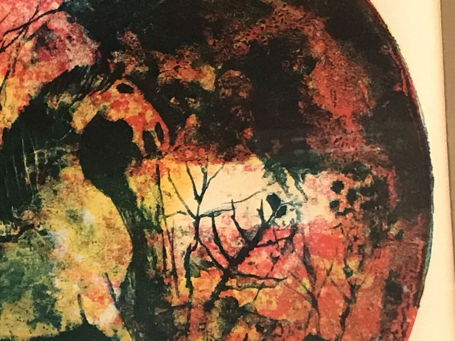 Hoi Lebadang (1922-2015) Limited Edition Lithograph Vietnam Artist 152 Of 275 - 16 X 15 [Photo 7]