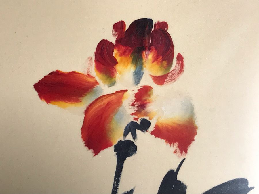 Original Asian Painting By Diana Kan 11 X 27 [Photo 7]