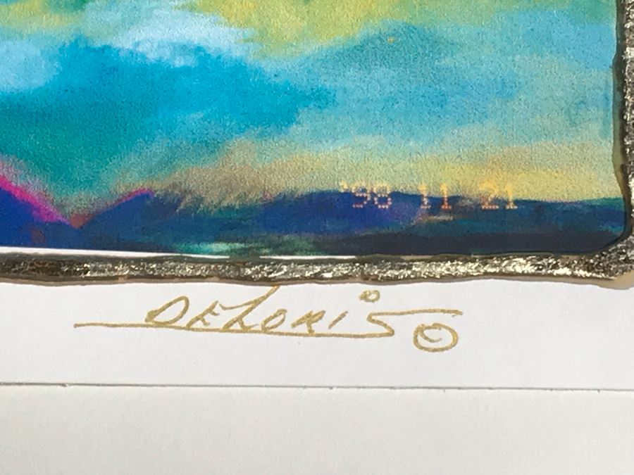 Framed Colorized Photograph By Deloris 6.5 X 4.5 [Photo 5]