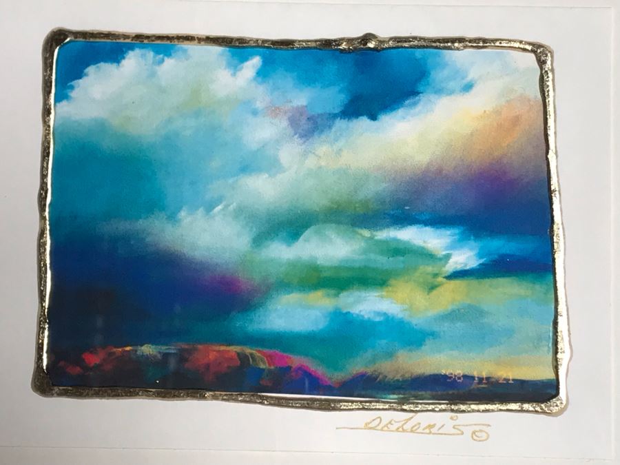 Framed Colorized Photograph By Deloris 6.5 X 4.5 [Photo 4]