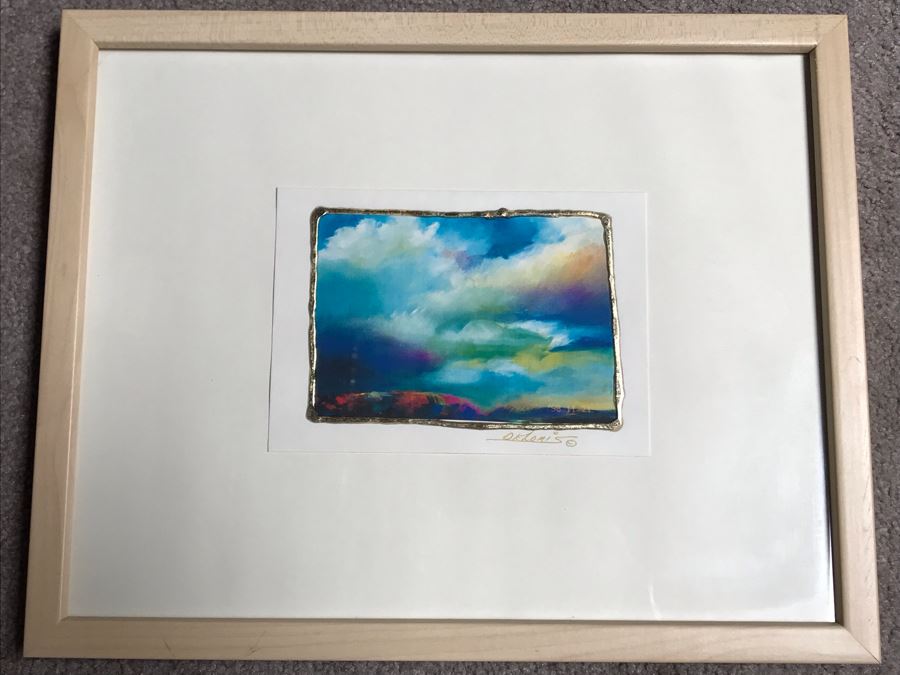 Framed Colorized Photograph By Deloris 6.5 X 4.5 [Photo 2]