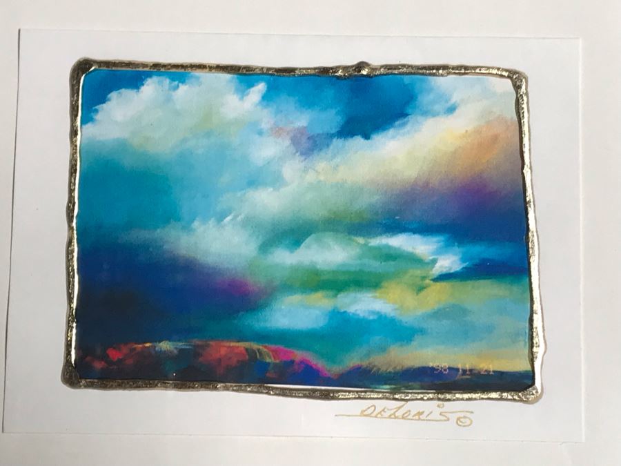 Framed Colorized Photograph By Deloris 6.5 X 4.5 [Photo 3]