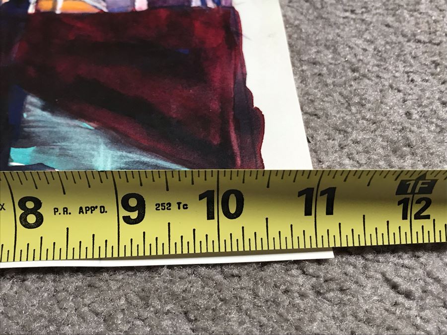 Original Unsigned Watercolor Painting On Paper 11 X 8 [Photo 9]