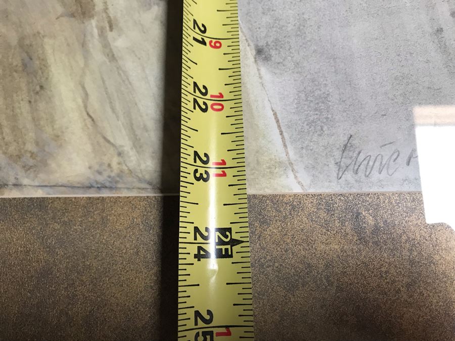 John Lincoln (1933-2009) Original Framed Painting On Paper (Attended Chouinard Art Institute In LA) 17 X 23 [Photo 12]